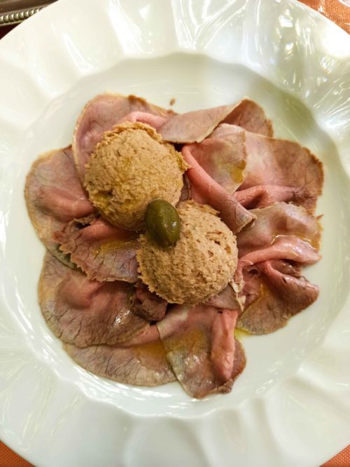 Vitello tonnato della tradizione