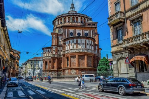 Una strada del centro