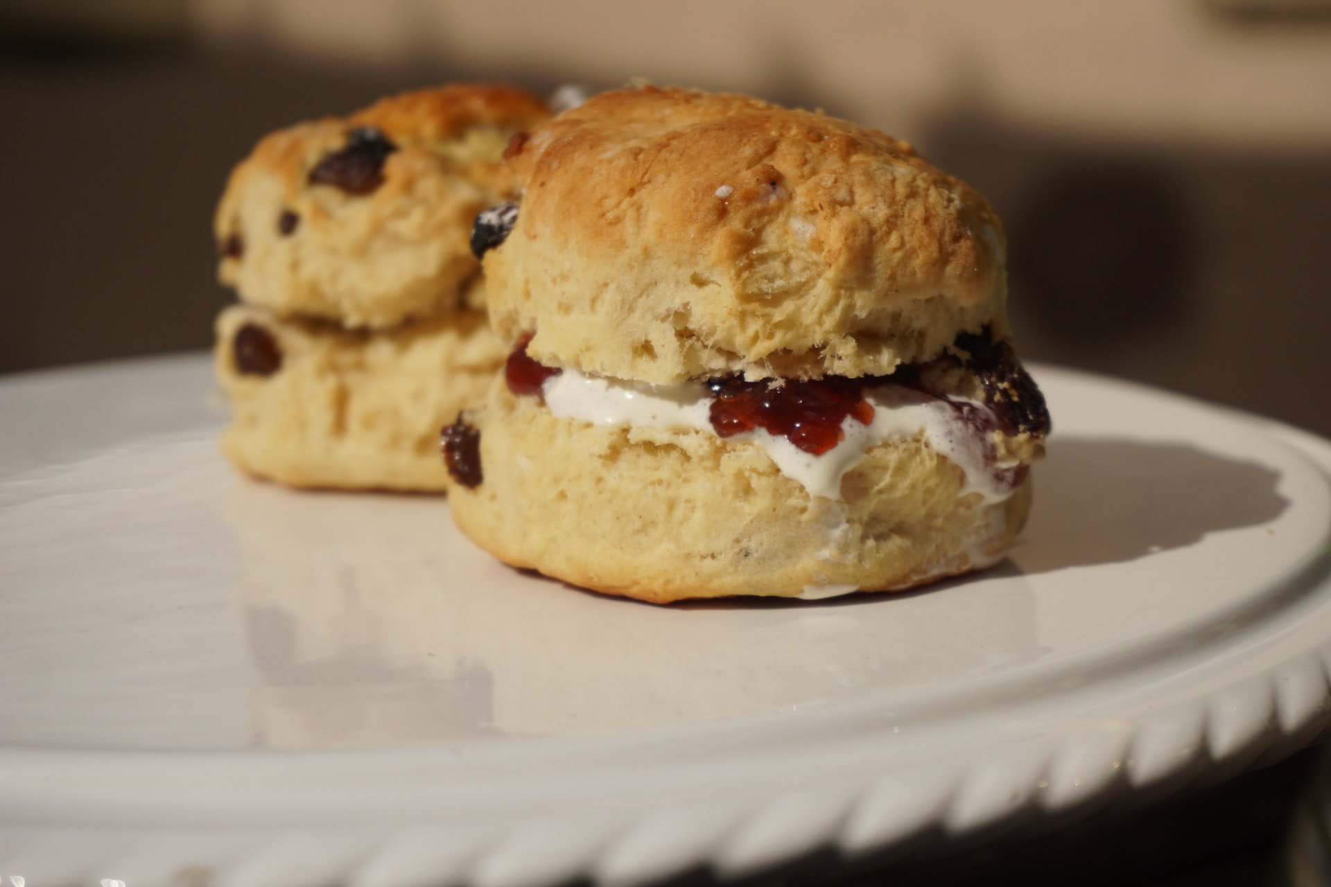 Ricetta scones all’uvetta